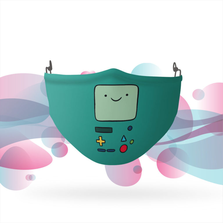 Adventure Time BMO Face Adjustable Face Mask