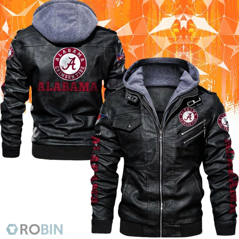 Alabama Crimson Tide Leather Jacket