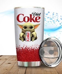 Baby Yoda Hold Diet Coke Tumbler Baby Yoda Hold Diet Coke Tumbler