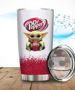 Baby Yoda Hold Dr Pepper Stainless Steels Tumbler Baby Yoda Hold Dr Pepper Stainless Steels Tumbler