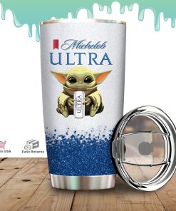 Baby Yoda Hold Michelob Ultra Tumbler Baby Yoda Hold Michelob Ultra Tumbler