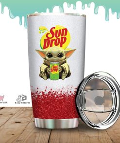 Baby Yoda Hold Sun Drop Tumbler Baby Yoda Hold Sun Drop Tumbler