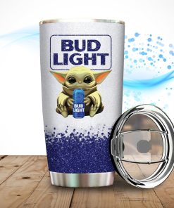 Baby Yoda Hug Bud Light Stainless Steels Tumbler Baby Yoda Hug Bud Light Stainless Steels Tumbler