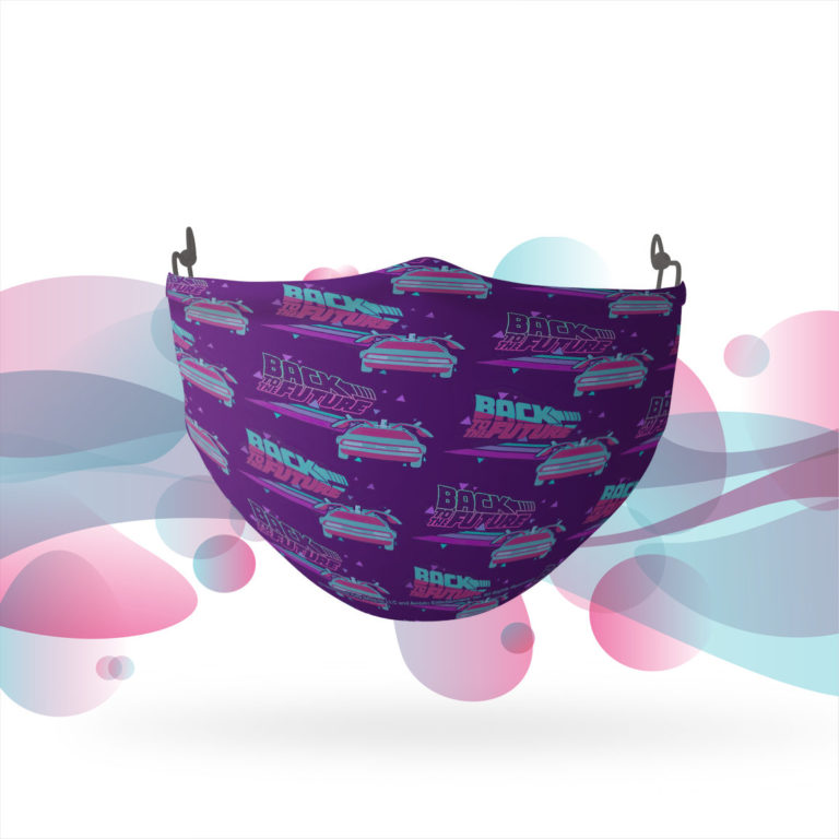 Back to the Future Retro Adjustable Face Mask