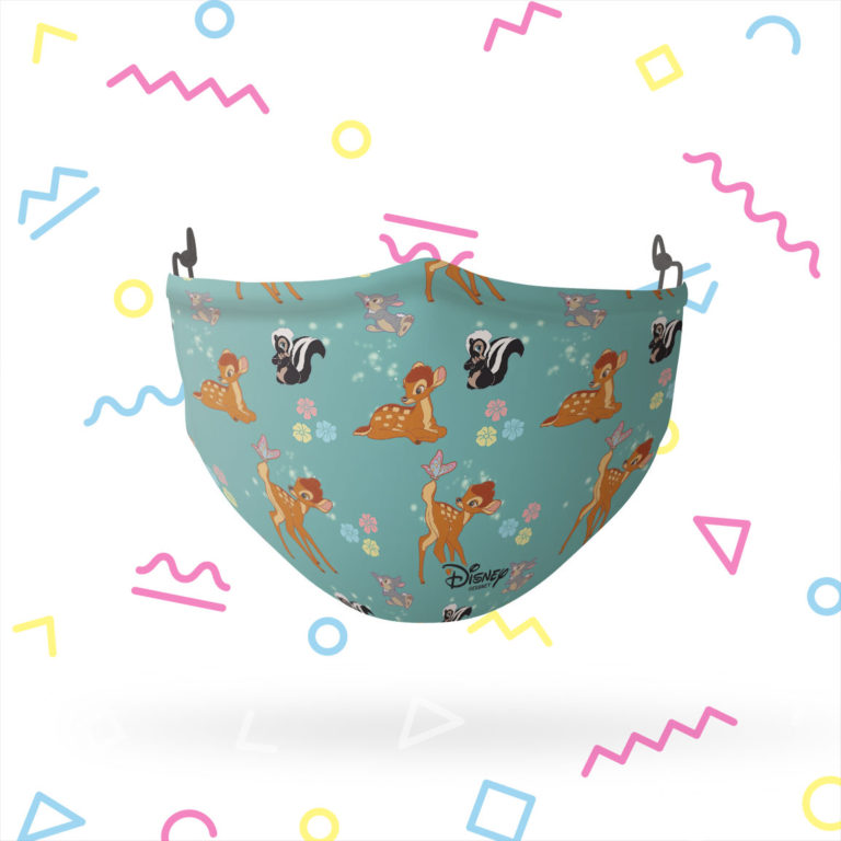 Bambi Character Pattern Stretch-To-Fit 3D Mask