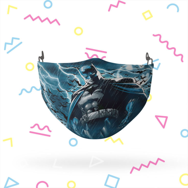 Batman Stormy Knight Adjustable Face Mask
