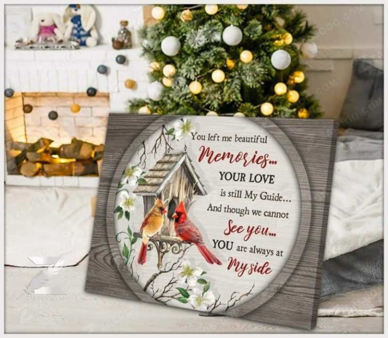 Beautiful Memories Cardinal Wall Art Memorial Decor