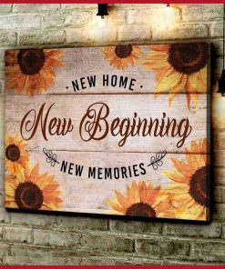 Best Housewarming New Beginning Sunflower Wall Art Floral Decor Best Housewarming New Beginning Sunflower Wall Art Floral Decor