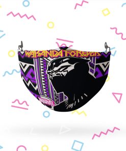Black Panther Wakanda Forever Stretch-To-Fit 3D Mask