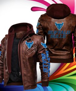 Buffalo Bulls Football Leather Jacket Buffalo Bulls Football Leather Jacket