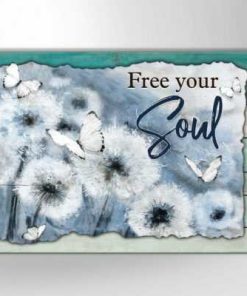 Butterfly Free Your Soul Dandelion Wall Art Floral Decor Butterfly Free Your Soul Dandelion Wall Art Floral Decor