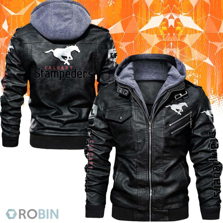 Calgary Stampeders Leather Jacket