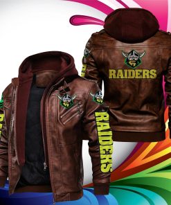 Canberra Raiders Leather Jacket