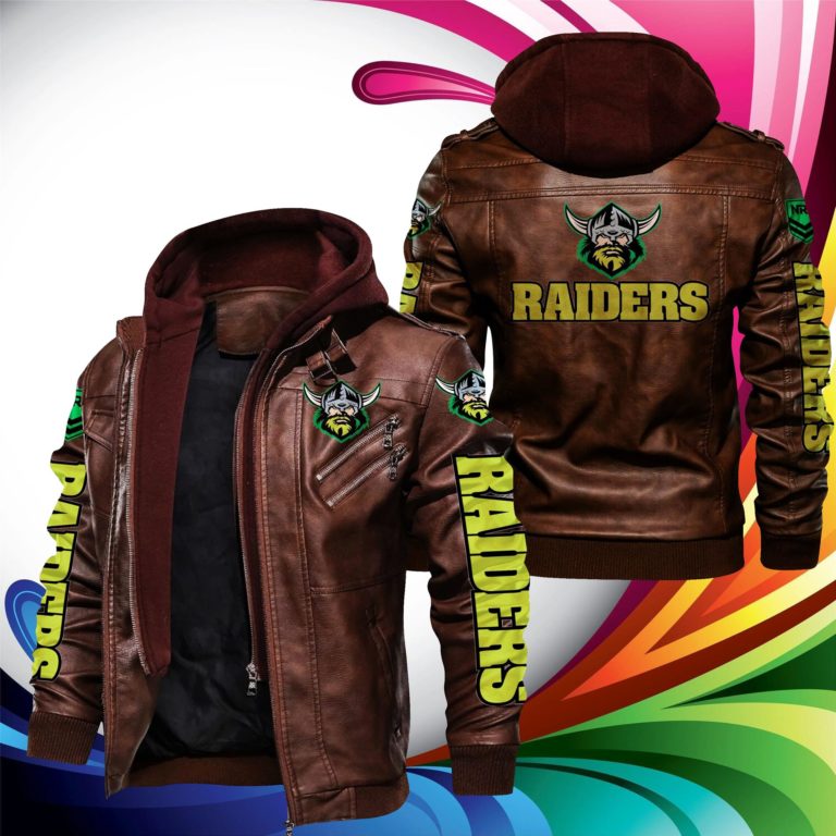 Canberra Raiders Leather Jacket