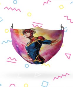 Captain Marvel Cosmic Crusader Stretch-To-Fit 3D Mask Captain Marvel Cosmic Crusader Stretch-To-Fit 3D Mask