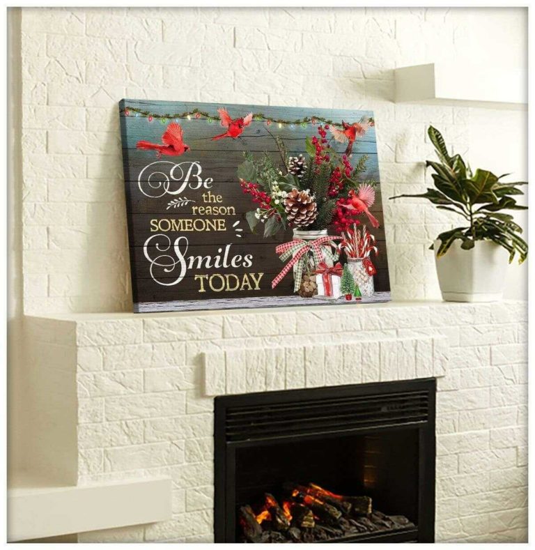 Cardinal Be The Reason Wall Art Decor
