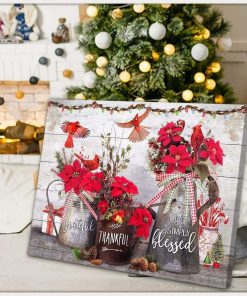 Cardinal Simply Blessed Wall Art (Canvas & Poster)