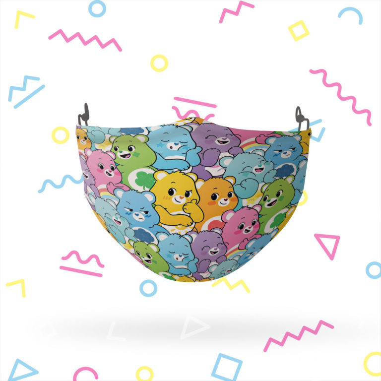Care Bears Unlock the Magic Very Many Bears Adjustable Face Mask