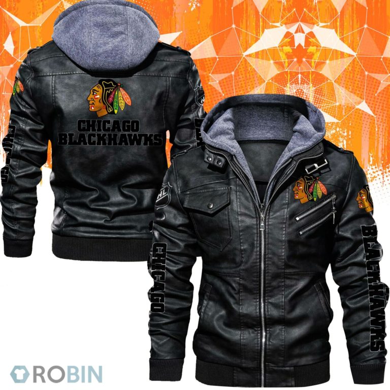 Chicago Blackhawks Leather Jacket