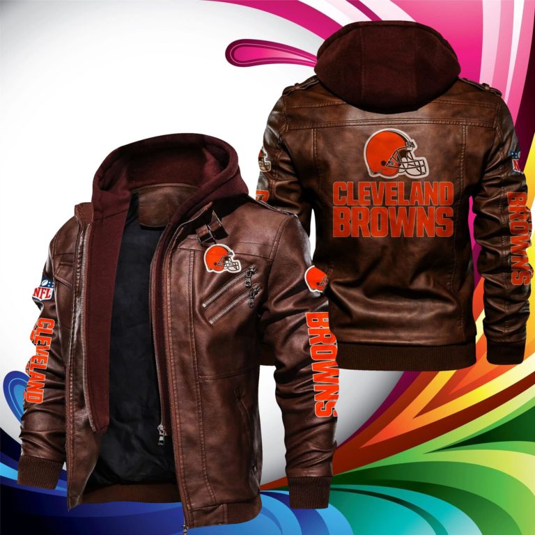 Cleveland Browns Leather Jacket