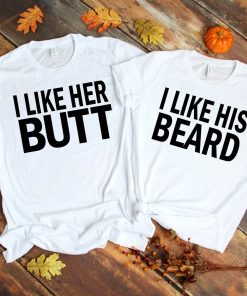 Beard & Butt White Shirts