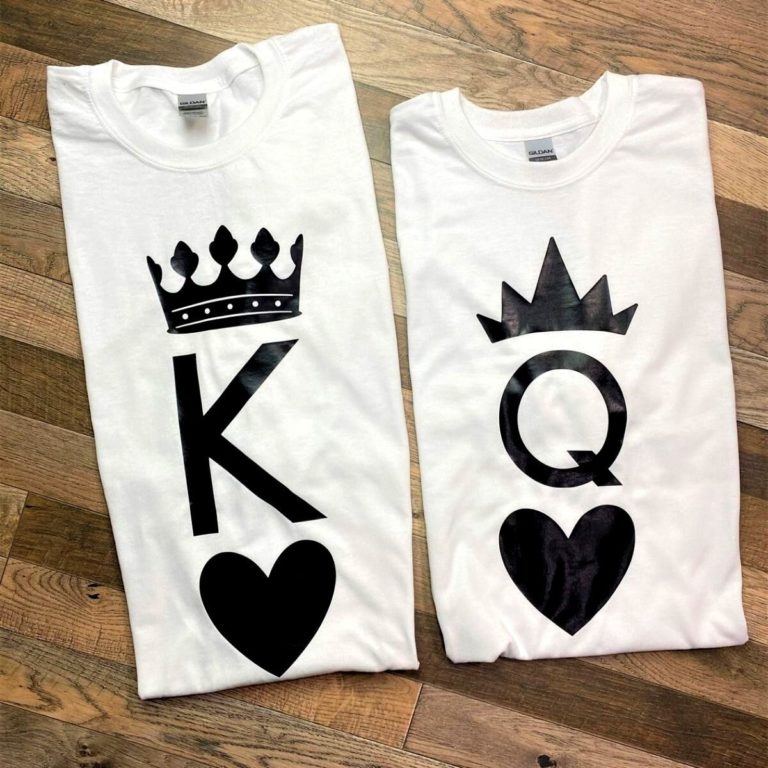 Hearts King & Queen Shirts