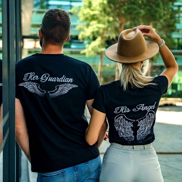 Her Guardian & His Angel Shirts