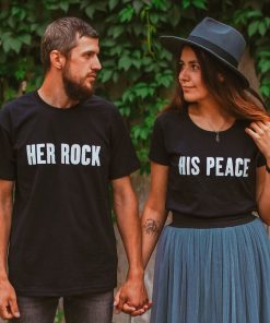 Her Rock & His Peace Shirts Her Rock & His Peace Shirts