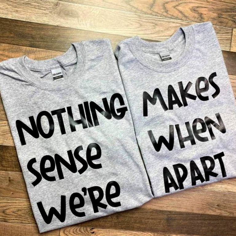 Nothing Make Sense Gray Shirts