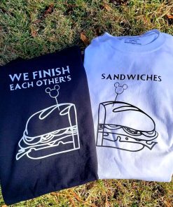 Sandwiches Black & White Shirts