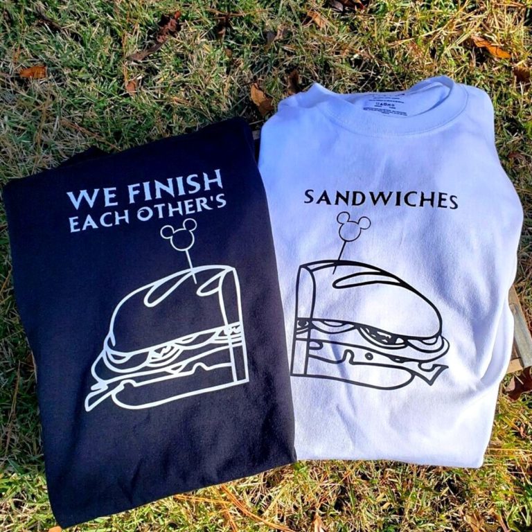 Sandwiches Black & White Shirts