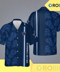 Dallas Cowboys Hawaii Floral Button Up Shirt
