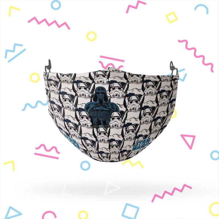 Darth Vader Stands Out Adjustable Face Mask