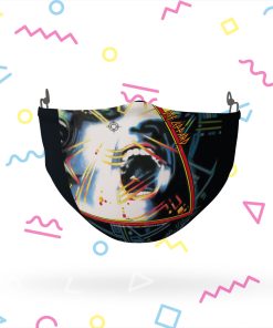 Def Leppard Hysteria Album Art Face Mask