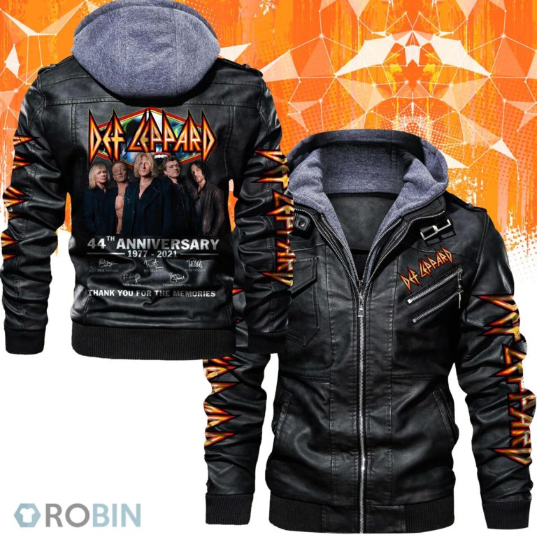 Def Leppard Leather Jacket