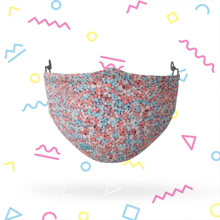 Dippin’ Dots Liberty Ice Face Mask