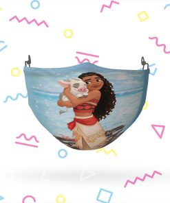 Disney Princess Moana And Pua Face Mask Disney Princess Moana And Pua Face Mask