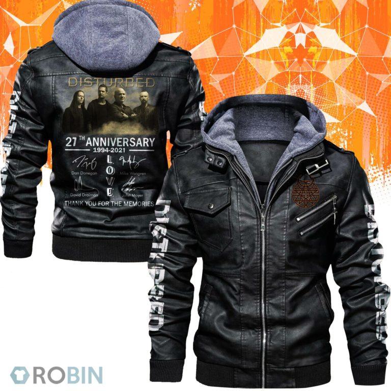 Disturbed Leather Jacket
