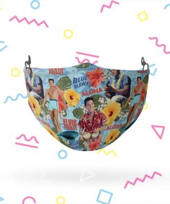 Elvis Presley Blue Hawaii Face Mask Elvis Presley Blue Hawaii Face Mask