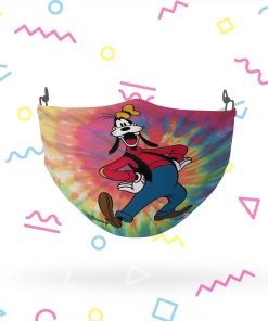 Goofy Tie Dye Face Mask