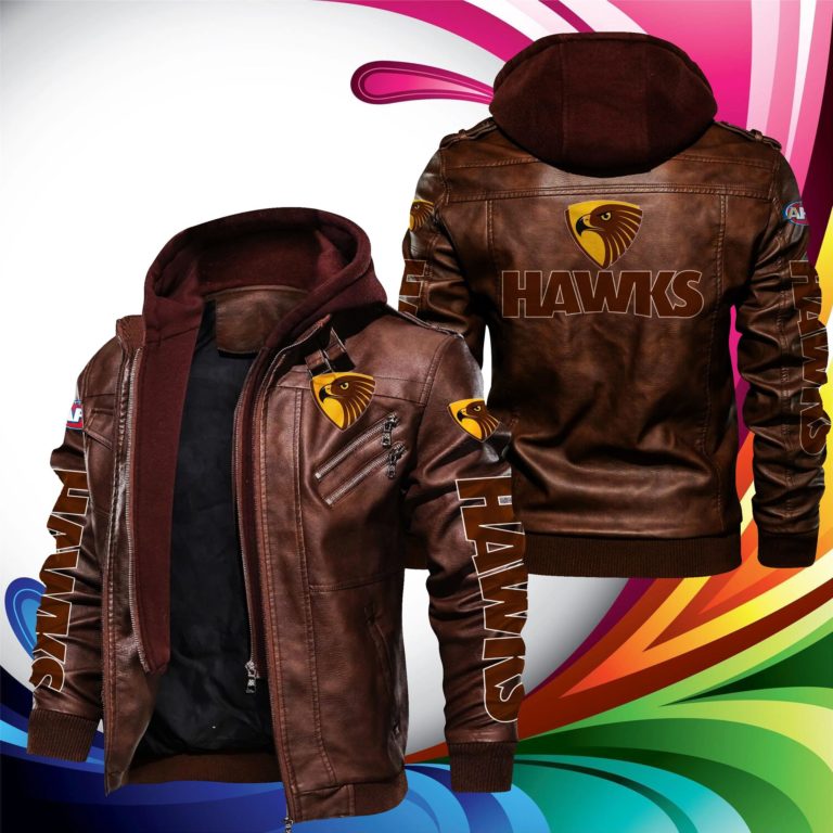 Hawthorn Football Club Leather Jacket