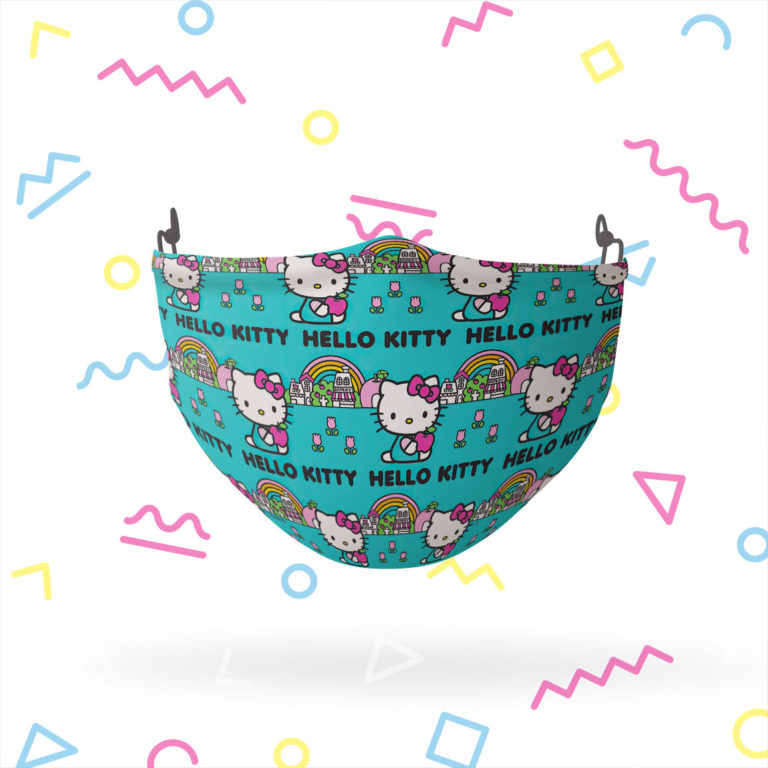 Hello Kitty Rainbow Face Mask