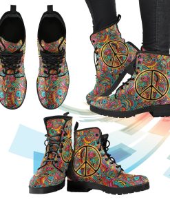 Hippie Peace Handcrafted Boots