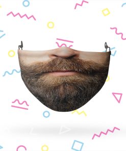 Hipster Beard Face Mask