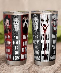 Horror Villain Potrait Tumbler
