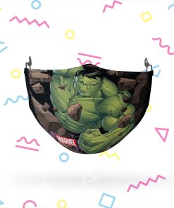 Hulk Smashing Through Face Mask