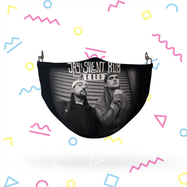 Jay and Silent Bob Reboot Photo Face Mask