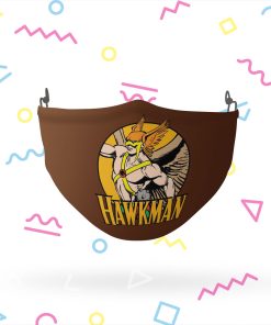 Justice League Hawkman Circle Face Mask