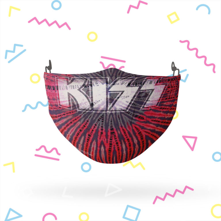 KISS Tie Dye Reusable Cloth Face Mask