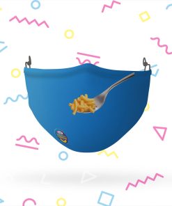 Kraft Macaroni &amp Cheese Fork Reusable Cloth Face Mask